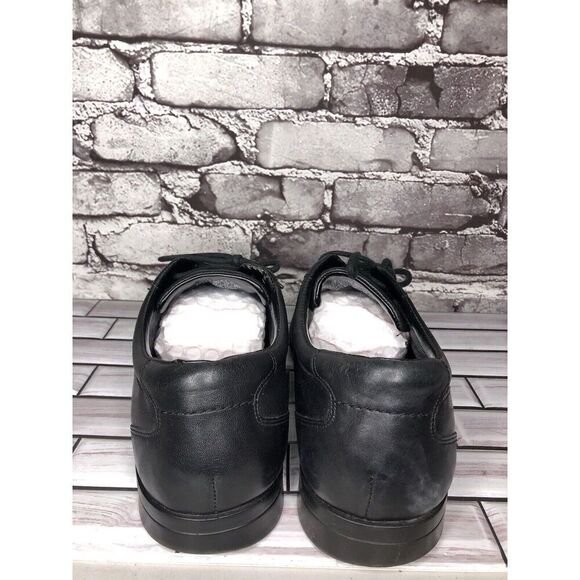 Rockport Adiprene Black Leather Oxfords Lace Up Casual Shoes Men’s Sz 11 US/45EU - Picture 3 of 16
